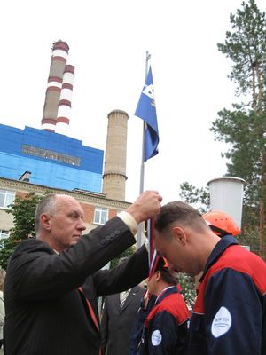 Коллектив Балаковской ТЭЦ-4 победил в соревнованиях добровольных пожарных дружин